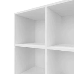 CHOICE Bücherregal | 4 OH, 1200 X 1465 Mm, Weiß -Möbel Pro Verkauf Buecherregal CHOICE 4 OH 120 x 146 5 cm Regal Standregal Holzregal Wandregal Schrank Buero Weiss 2