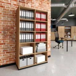 CHOICE Bücherregal | 5 OH, 1000 X 1820 Mm, Bernsteineiche