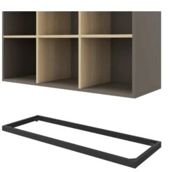CHOICE Bücherregal | 5 OH, 800 X 1820 Mm, Cubanitgrau / Sandesche -Möbel Pro Verkauf Buecherregal CHOICE 5 OH 80 x 182 cm Regal Standregal Holzregal Wandregal Schrank Buero Sandesche Cubanitgrau 3