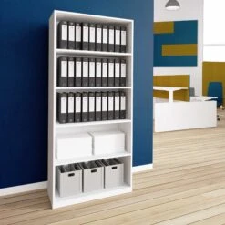 CHOICE Bücherregal | 5 OH, 800 X 1820 Mm, Weiß