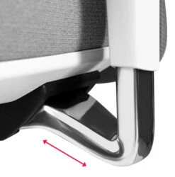 WIND Bürodrehstuhl | Netzrücken, Metallgrau -Möbel Pro Verkauf Buerodrehstuhl WIND Dunkelgrau Metallgrau Ergonomischer Premiumdrehstuhl Buerostuhl Drehstuhl 11