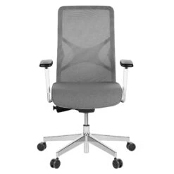 WIND Bürodrehstuhl | Netzrücken, Metallgrau -Möbel Pro Verkauf Buerodrehstuhl WIND Dunkelgrau Metallgrau Ergonomischer Premiumdrehstuhl Buerostuhl Drehstuhl 7