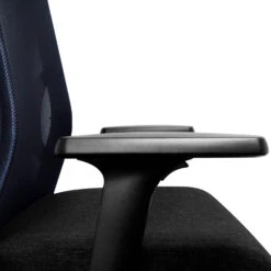 WIND Bürodrehstuhl | Netzrücken Dunkelblau, Sitzfläche Schwarz -Möbel Pro Verkauf Buerodrehstuhl WIND Schwarz Grau Blau Ergonomischer Premiumdrehstuhl Buerostuhl Drehstuhl 2