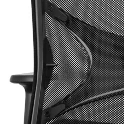 WIND Bürodrehstuhl | Netzrücken, Schwarz -Möbel Pro Verkauf Buerodrehstuhl WIND Schwarz Schwarz Ergonomischer Premiumdrehstuhl Buerostuhl Drehstuhl 5