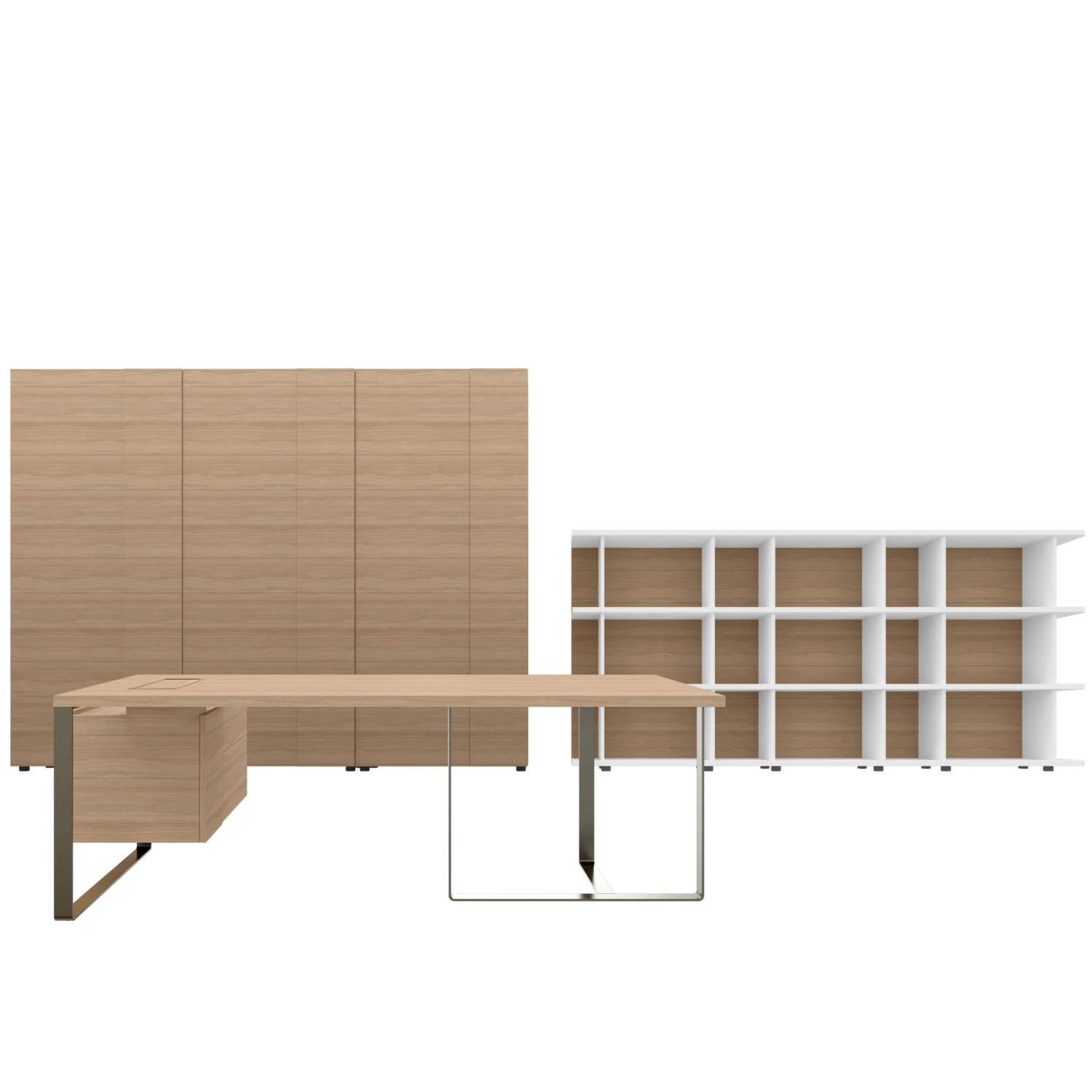 PLANA Maximus - Chefbüro | Eiche 4 PLANA Maximus - Chefbüro | Eiche – Bild 2