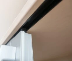 UNI Querrollladenschrank | 2 OH, 1000 X 777 Mm, Ahorn / Silbergrau -Möbel Pro Verkauf DSC04235