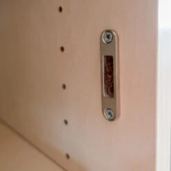 UNI Querrollladenschrank | 2 OH, 1000 X 777 Mm, Ahorn / Silbergrau -Möbel Pro Verkauf DSC04262