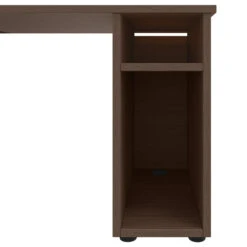 AIR Schreibtisch | 1600 - 1800 Mm, Rechnerfach, Nussbaum -Möbel Pro Verkauf Designer Schreibtisch AIR mit integriertem Rechnerfach Computerfach PC Fach Buerotisch Computertisch praktische Kabelauslassdose Groesse und Farbe waehlbar 29 2