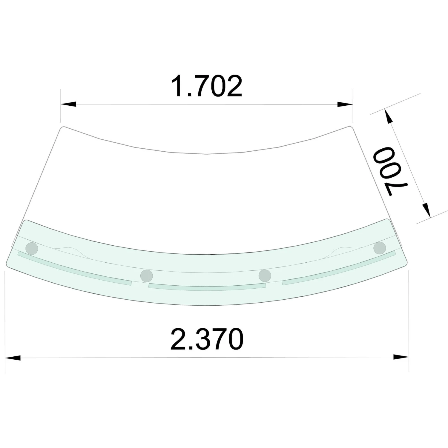 EMel - CADIZ Empfangstheke | Rund, LED-Beleuchtung, 2370 X 1702 Mm 6 EMel - CADIZ Empfangstheke | Rund, LED-Beleuchtung, 2370 X 1702 Mm – Bild 4