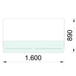 EMel - MURCIA Empfangstheke | LED-Beleuchtung, 1600 X 890 Mm -Möbel Pro Verkauf Empfangstheke Theke Rezeption Arzttheke Lieferung 9 2