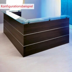 EMel - BILBAO Empfangstheke | 1600 X 890 Mm 16 EMel - BILBAO Empfangstheke | 1600 X 890 Mm -Möbel Pro Verkauf Empfangstheke Theke Rezeption Arzttheke Lieferung 14 2