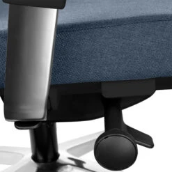 FILO-B 2.0 Bürodrehstuhl | Lendenwirbel-Lordosenstütze, Netzrücken, Blau -Möbel Pro Verkauf Ergonomischer Buerodrehstuhl FILO B1 Lendenwirbel Lordosenstuetze Netzruecken 4D Armlehnen Komfortsitz Blau 14