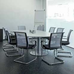 EVA Freischwinger | Armlehnen, Stapelbar, Bezugsstoffe BERTA / LUCIA / VELITO / SYNERGY -Möbel Pro Verkauf Freischwinger Stapelbar Besucherstuhl Konferenzst 12 1