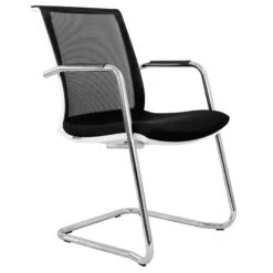 EVA Freischwinger | Armlehnen, Stapelbar, Bezugsstoffe BERTA / LUCIA / VELITO / SYNERGY -Möbel Pro Verkauf Freischwinger Stapelbar Besucherstuhl Konferenzstuhl Seminarstuhl Stuhl EVA 1 1