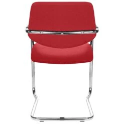 GAMA Freischwinger | Rot -Möbel Pro Verkauf GAMA Freischwinger ROT Stapelbar Besucherstuhl Konferenzstuhl Seminarstuhl Stuhl 4