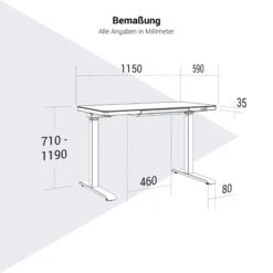 STATION Schreibtisch | 1150 X 590 Mm, Elektrisch Höhenverstellbar, Induktives Ladegerät, Glastischplatte, Schwarz -Möbel Pro Verkauf Hightech Schreibtisch STATION 115 x 59 cm hoehenverstellbar induktives Ladegeraet Glastischplatte Schwarz Gamingtisch Handycharger 13