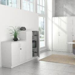 UNI Holzsockel | 1000 Mm, Weiß -Möbel Pro Verkauf Holzsockel Sockel UNI 1 000 mm breit in Weiss 1448 2