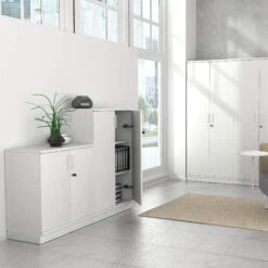 UNI Holzsockel | 800 Mm, Perlgrau -Möbel Pro Verkauf Holzsockel Sockel UNI 800 mm breit in Lichtgrau 22 1