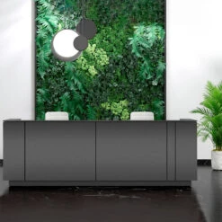 ICE Empfangstheke | 3214 X 1022 Mm, Anthrazit