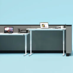 ICE Empfangstheke | 3214 X 1022 Mm, Eiche Furnier -Möbel Pro Verkauf ICE Empfangstheke Eiche Furnier 321 Zentimeter Theke Empfang Rezeption Empfangstisch 8