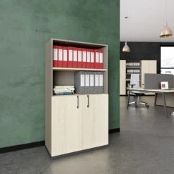 CHOICE Kombischrank | 4 OH, 800 X 1465 Mm, Cubanitgrau / Sandesche