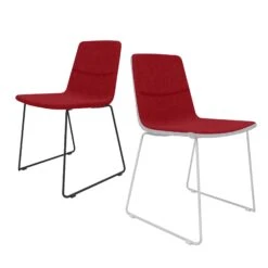 TWIST&SIT Besucher- Und Konferenzstuhl | Kufengestell, Wollbezug VELITO -Möbel Pro Verkauf Konferenz und Besucherstuhl TWISTundSIT Kufen Gestell Loungestuhl Konferenzstuhl Besucherstuhl 12