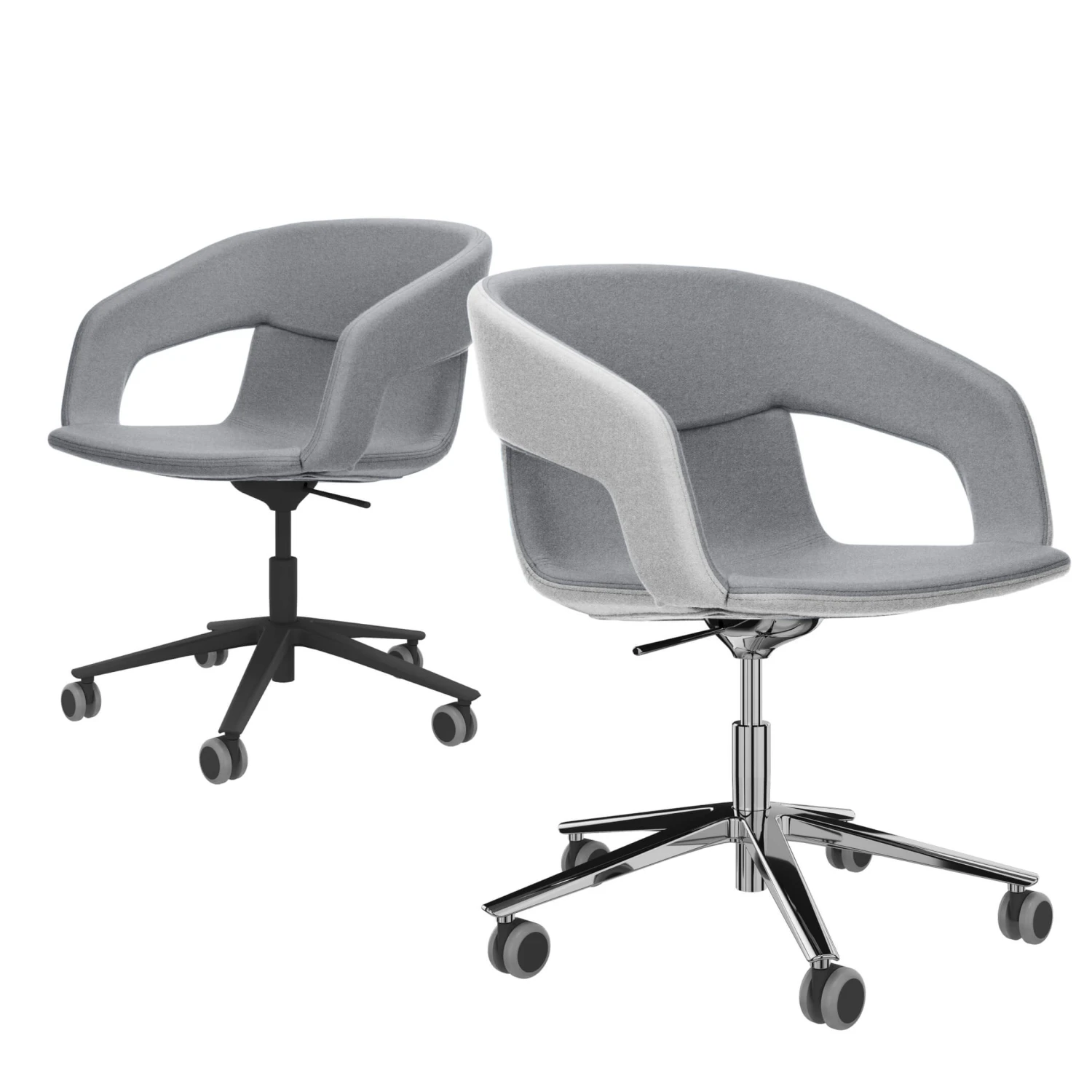 TWIST&SIT Drehstuhl | Rollbar, Höhenverstellbar, Wollbezug SYNERGY 5 TWIST&SIT Drehstuhl | Rollbar, Höhenverstellbar, Wollbezug SYNERGY – Bild 3