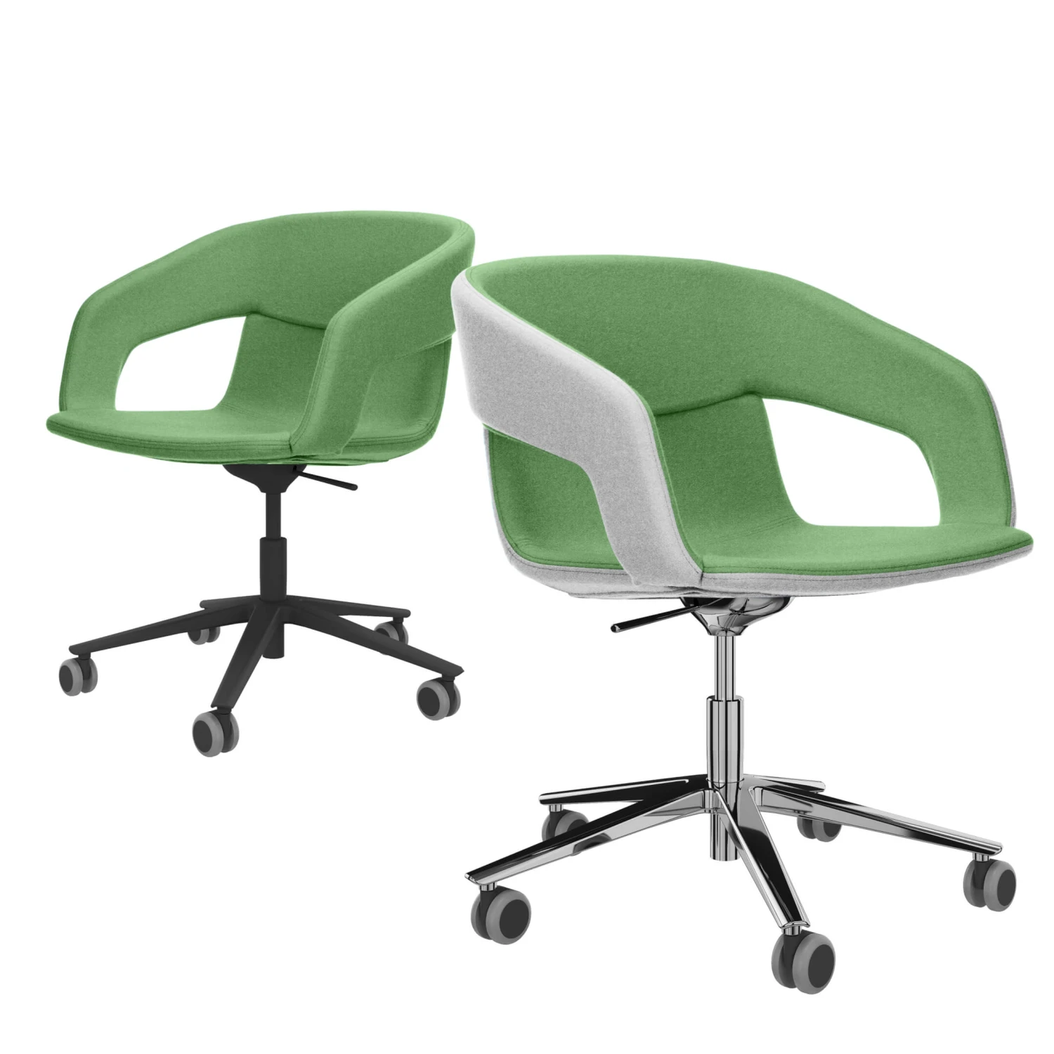 TWIST&SIT Drehstuhl | Rollbar, Höhenverstellbar, Wollbezug SYNERGY 7 TWIST&SIT Drehstuhl | Rollbar, Höhenverstellbar, Wollbezug SYNERGY – Bild 5