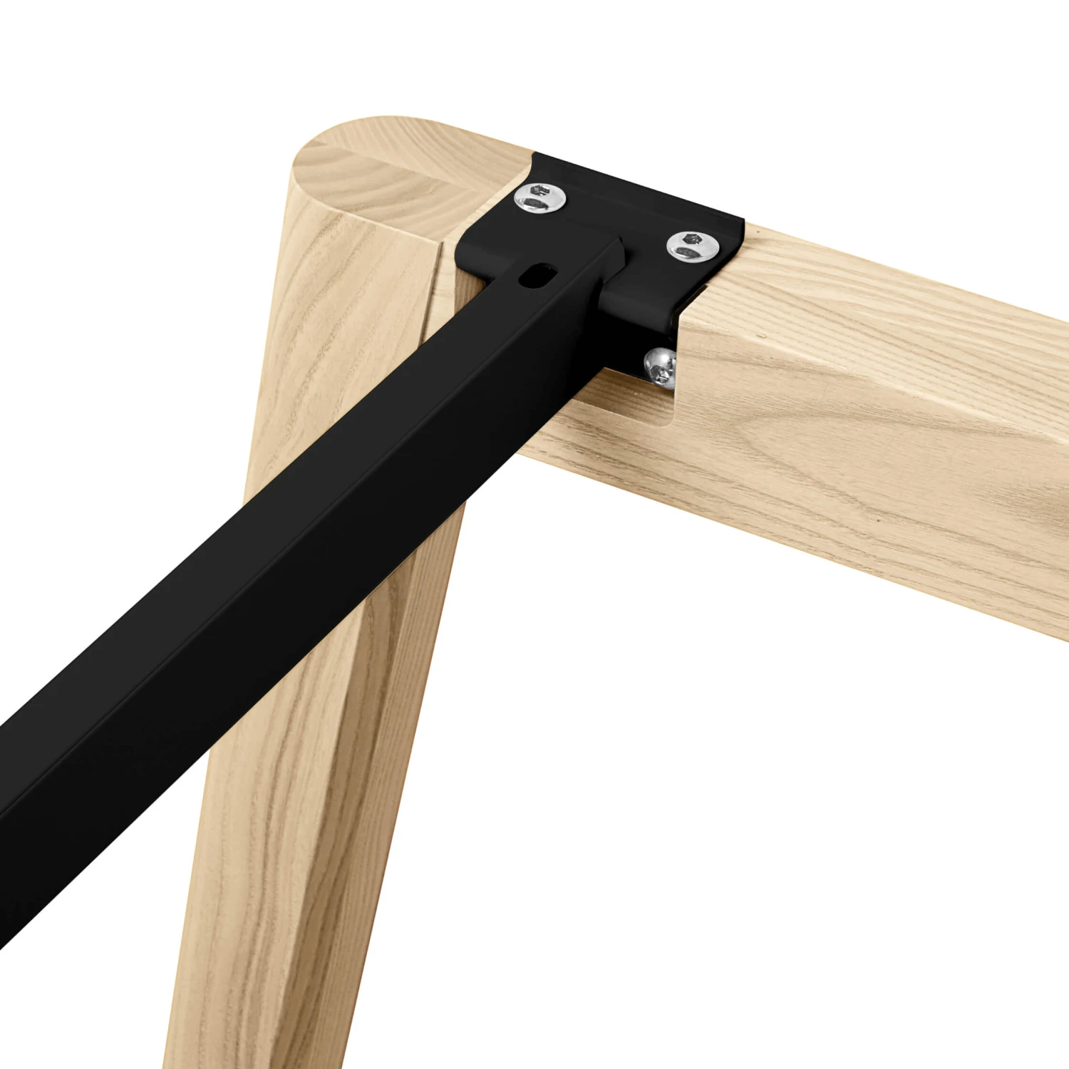 NOVA WOOD Konferenztisch | Elektrifiziert, Massivholz-Gestell, 2400 X 1200 Mm, HPL FENIX Schwarz 11 NOVA WOOD Konferenztisch | Elektrifiziert, Massivholz-Gestell, 2400 X 1200 Mm, HPL FENIX Schwarz – Bild 9