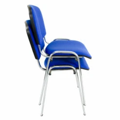 LEO Besucherstuhl | Blau -Möbel Pro Verkauf LEO Besucherstuhl Stapelbar Konferenzstuhl Semina 2
