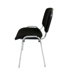 LEO Besucherstuhl | Schwarz 11 LEO Besucherstuhl | Schwarz -Möbel Pro Verkauf LEO Besucherstuhl Stapelbar Konferenzstuhl Seminar 3