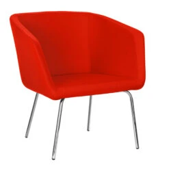 MEG Lounge-Sessel | 4-Fuß-Gestell, Wollbezug VELITO -Möbel Pro Verkauf Loungesessel Sessel 4 Fussgestell Stuhl MEG Wollbezug Besucherstuhl Besprechungsstuhl Lounge Stuhl Loungestuhl Wartestuhl