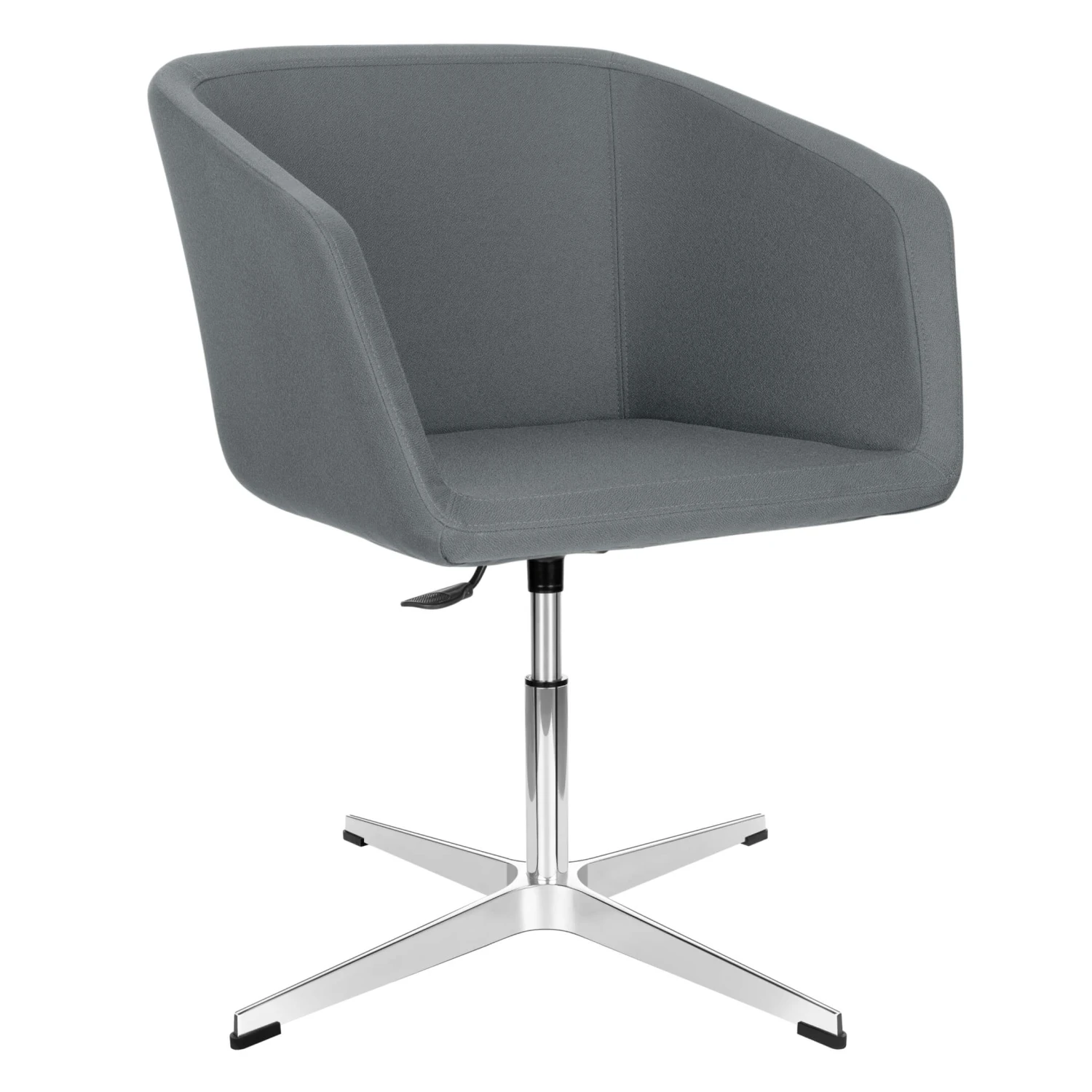 MEG Lounge-Sessel | 4-Fuß-Kreuz, Höhenverstellbar, Polyesterbezug LUCIA 5 MEG Lounge-Sessel | 4-Fuß-Kreuz, Höhenverstellbar, Polyesterbezug LUCIA – Bild 3