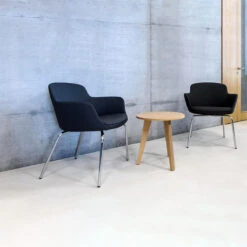 DANAE Lounge-Sessel | Rollbar, Höhenverstellbar, Bezugsstoffe LUCIA / VELITO / SYNERGY -Möbel Pro Verkauf Loungesessel Sessel auf Rollen DANAE Loungestuhl Stuhl Besucherstuhl 18