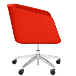 MEG Lounge-Sessel | Rollbar, Wollbezug VELITO -Möbel Pro Verkauf Loungesessel Sessel auf Rollen Stuhl MEG Wollbezug Besucherstuhl Besprechungsstuhl Buerostuhl Lounge Stuhl Loungestuhl Wartestuhl 2 1