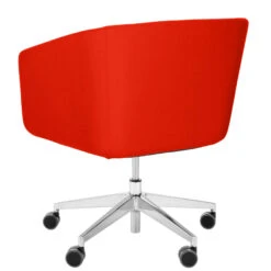 MEG Lounge-Sessel | Rollbar, Wollbezug VELITO -Möbel Pro Verkauf Loungesessel Sessel auf Rollen Stuhl MEG Wollbezug Besucherstuhl Besprechungsstuhl Buerostuhl Lounge Stuhl Loungestuhl Wartestuhl 6 1