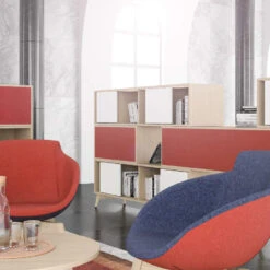 TULA Loungesessel | Rollbar, Höhenverstellbar, Wollbezüge VELITO / SYNERGY -Möbel Pro Verkauf Loungesessel Sessel auf Rollen TULA 2204