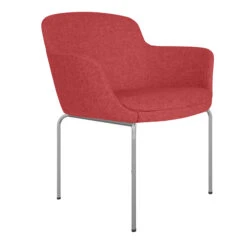 DANAE Lounge-Sessel | 4-Fuß-Gestell, Bezugsstoffe LUCIA / VELITO / SYNERGY -Möbel Pro Verkauf Loungesessel Sessel mit 4 Fuss Gestell DANAE Loungestuhl Besucherstuhl 45