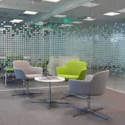 DANAE Lounge-Sessel | 4-Fuß-Gestell, Bezugsstoffe LUCIA / VELITO / SYNERGY -Möbel Pro Verkauf Loungesessel Sessel mit 4 Fussgestell DANAE Loungestuhl Stuhl Besucherstuhl 9