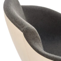 TULA Loungesessel | Massivholz-Gestell, Kunstleder -Möbel Pro Verkauf Loungesessel Sessel mit Holzgestell TULA 2209 1