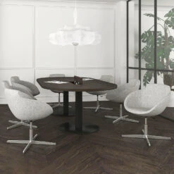 TULA Loungesessel | 4-Fuß-Kreuz, Höhenverstellbar, Wollbezüge VELITO / SYNERGY -Möbel Pro Verkauf Loungesessel TULA mit Fusskreuz mit Wollbezug Sessel Stuhl Hocker 1