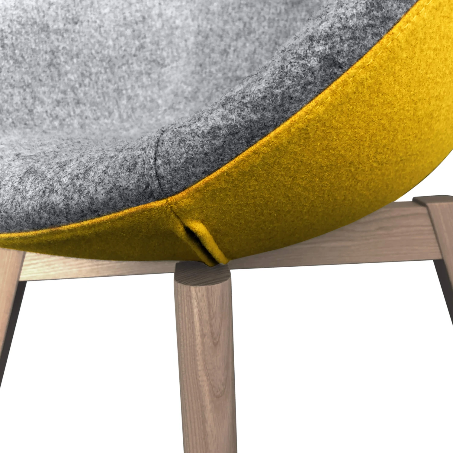 TULA Loungesessel | Massivholz-Gestell, Wollbezüge VELITO / SYNERGY 12 TULA Loungesessel | Massivholz-Gestell, Wollbezüge VELITO / SYNERGY – Bild 10