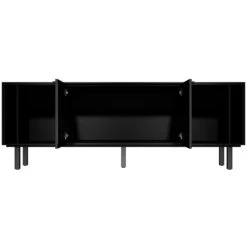 BRALCO SILE Lowboard | 1 OH, 2025 X 740 Mm, Schwarz -Möbel Pro Verkauf Lowboard BRALCO SILE 1 OH 203 x 74 cm Sideboard Konsole Schwarz Sideboard Kommode Schrank Konsole 1