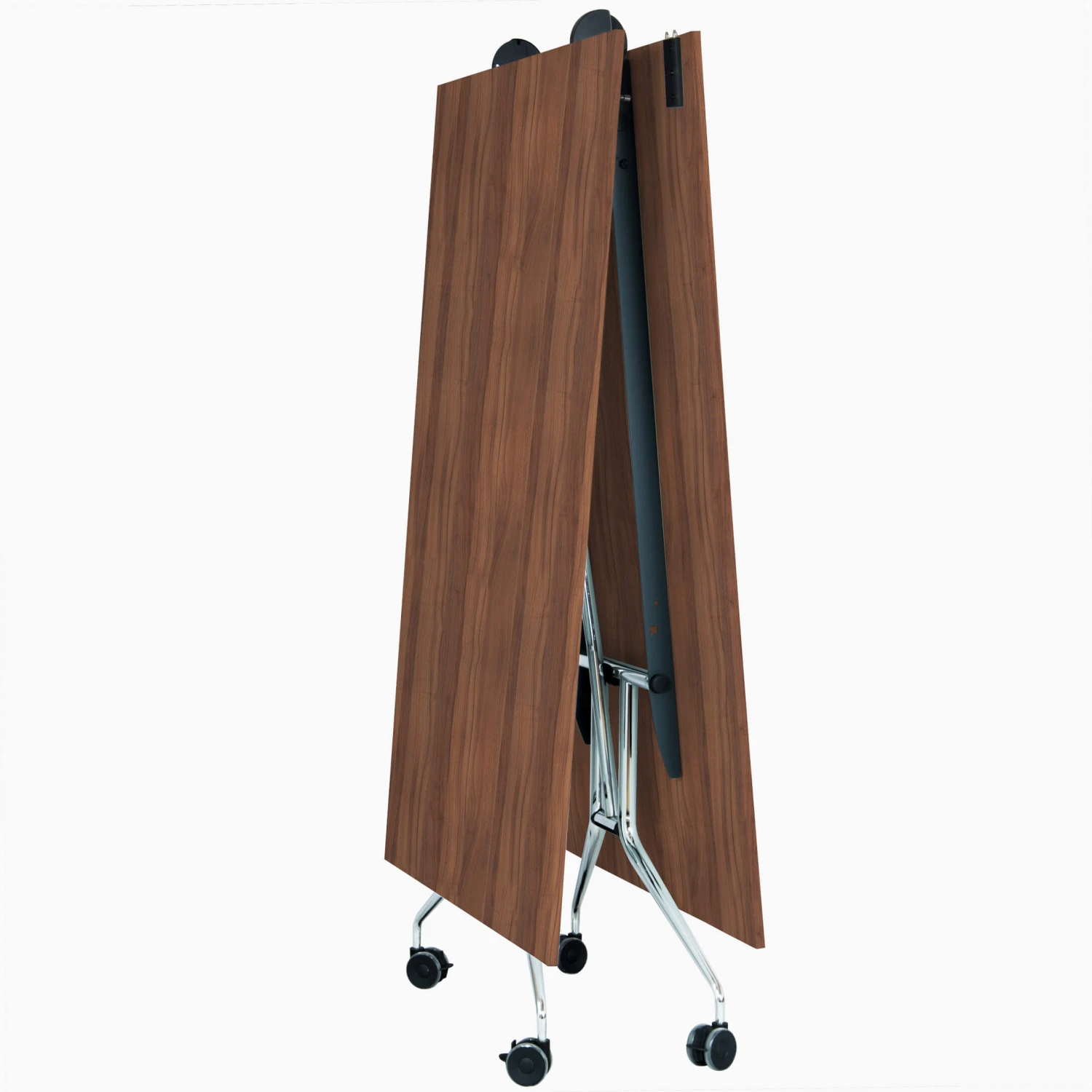 LIBRO Konferenztisch | Faltbar, Rollbar, 2800 X 1000 Mm, Nussbaum 6 LIBRO Konferenztisch | Faltbar, Rollbar, 2800 X 1000 Mm, Nussbaum – Bild 4