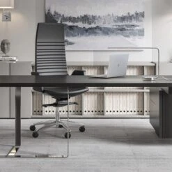 NORTH CAPE Bürodrehstuhl | BERTA -Möbel Pro Verkauf NORTH CAPE EXECUTIVE Buerodrehstuhl Glatte oder gesteppte Ausfuehrung Wippmechanik mit 4 Feststellpositionen 5 Stern Fusskreuz Armlehnen Bezugsstoff und Farbe waehlbar Chefst 24