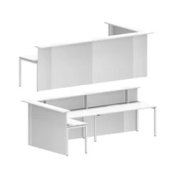 NOVA Empfangstheke | Ecktheke Links, 3340 X 1735 Mm -Möbel Pro Verkauf NOVA Empfangstheke 3 4 x 1 7 Meter Ecktheke links 1