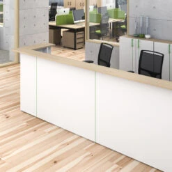 NOVA Empfangstheke | Ecktheke Rechts, 3340 X 1735 Mm -Möbel Pro Verkauf NOVA Empfangstheke 3 4 x 1 7 Meter Ecktheke rechts Theke Empfang Rezeption Empfangstisch