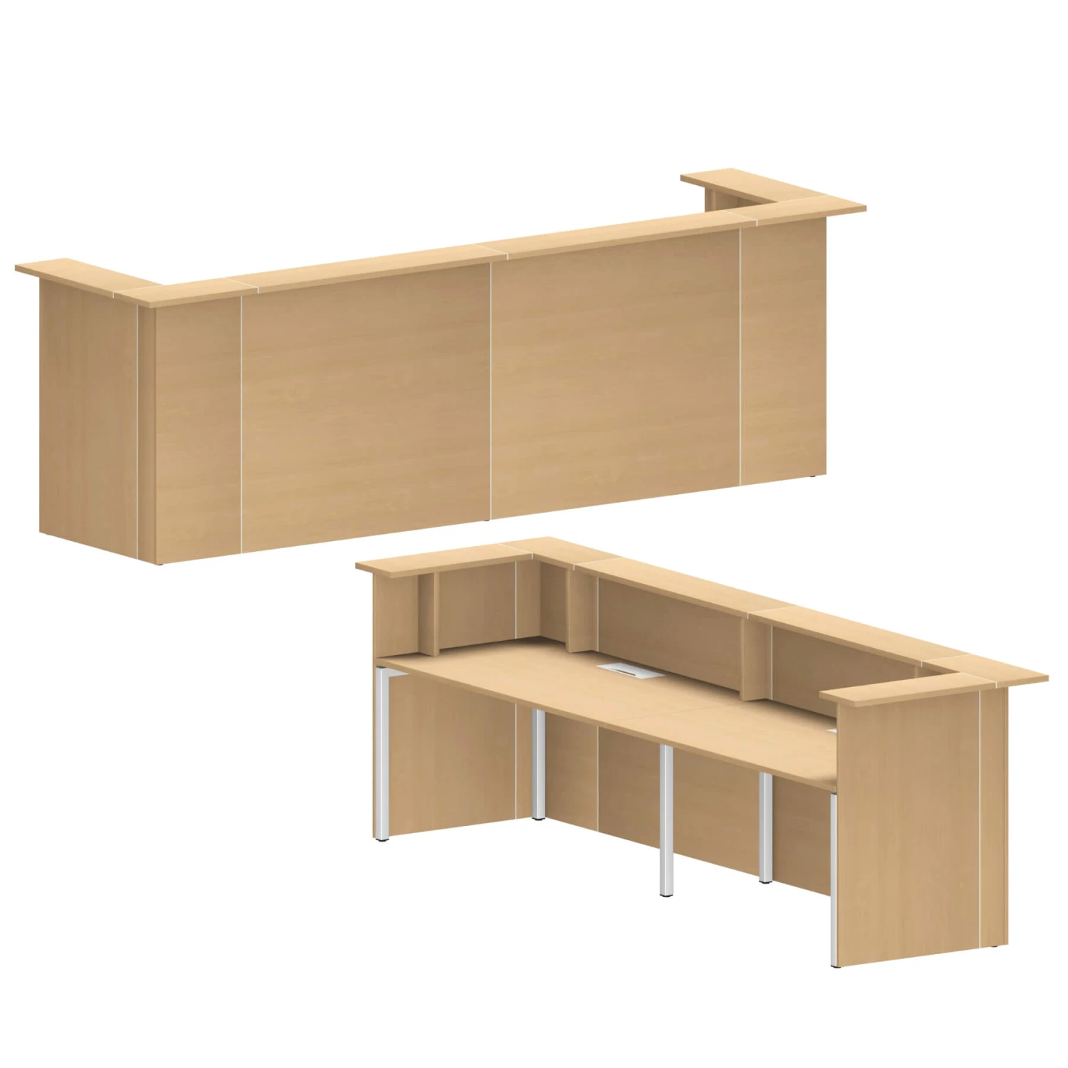 NOVA Empfangstheke | 3470 X 935 Mm 6 NOVA Empfangstheke | 3470 X 935 Mm – Bild 4