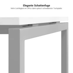 NOVA U Chefschreibtisch Mit Lowboard | 2000 X 1382 Mm, Cubanitgrau -Möbel Pro Verkauf NOVA U Chefschreibtisch mit Lowboard 2000 x 1382 mm Cubanitgrau Buerotisch Homeofficetisch Tisch mit Stauraum Lowboard Schreibtisch mit Kommode Aktenschreibtisch Konferenztisch 18