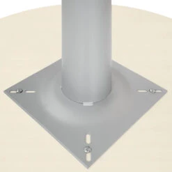 OPTIMA Besprechungstisch | Rund, Gestell Silber, Ø 1200 Mm, Ahorn -Möbel Pro Verkauf OPTIMA runder Besprechungstisch Esstisch Kuechenti 7 1